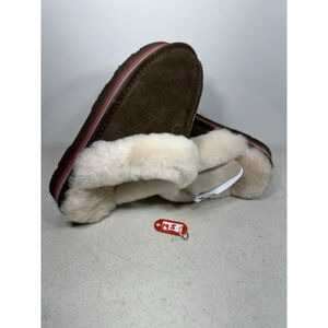 New Bearpaw Women's Loki Slippers | Hickory FUR STACKED BEAR Size 10